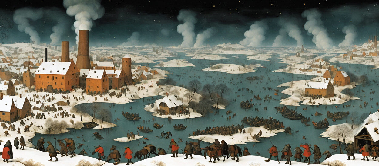 Коробок с одной спичкой