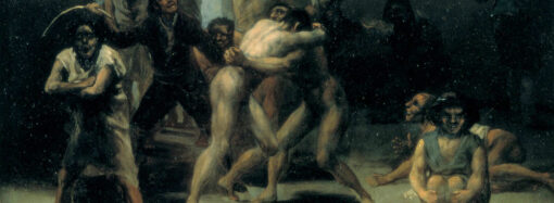 Сумасшедшие дерутся голыми (из Гойи)